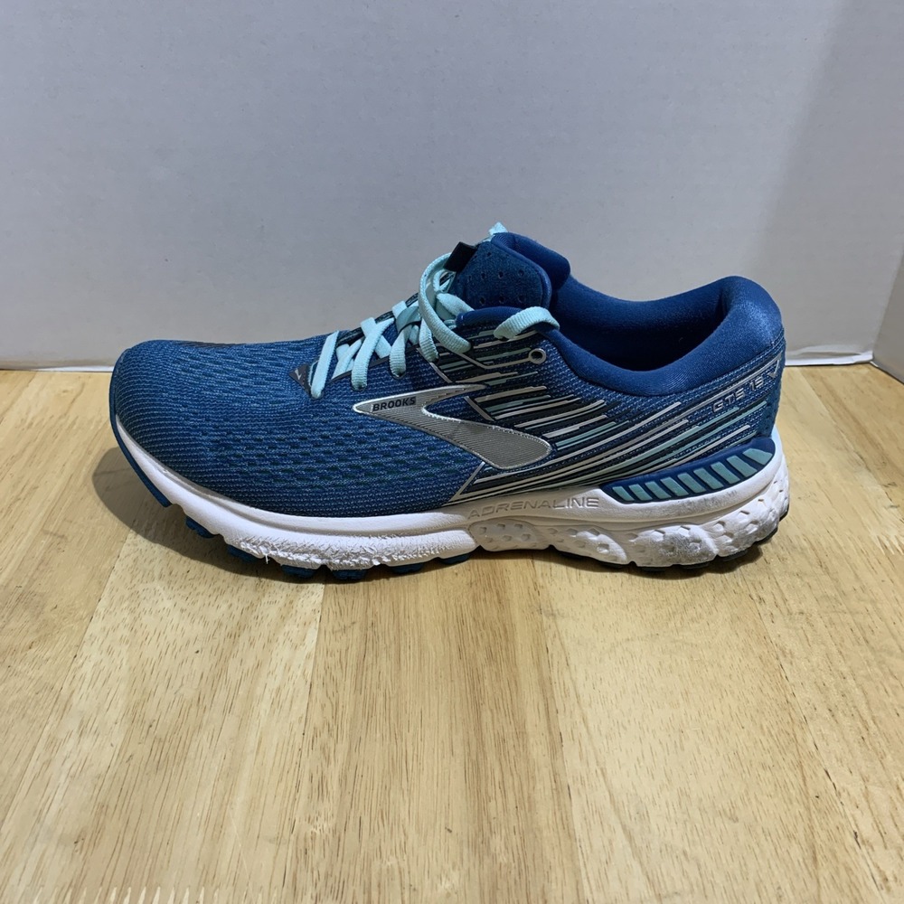 Brooks Adrenaline GTS 19 Women's Size 10 B (Medium) Running Shoes Blue‎